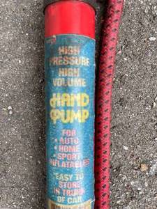 lot 507 image: Vintage Custom Accessories Tire Pump
