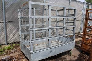 Industrial Metal Cart 72Lx44Wx75H