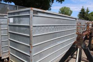 Industrial Metal Cart 124Lx44Wx77H