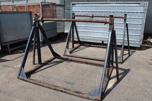 Industrial Metal A-Frame Stand 84Lx68Wx60H
