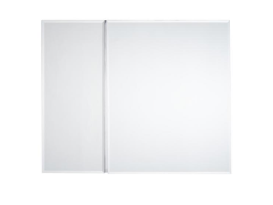 lot 13 image: Pegasus 30 x 30 Frameless Bathroom Vanity Medicine Cabinet Mirror