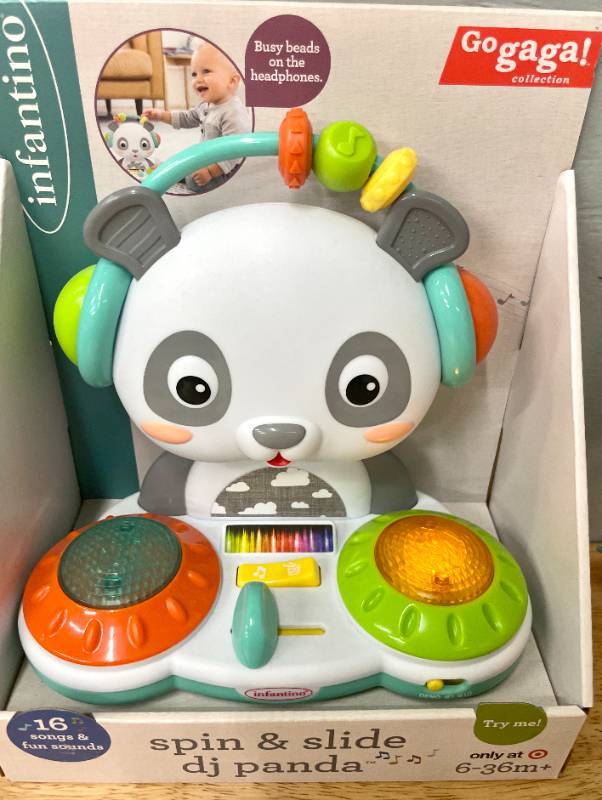 lot 101 image: Spin & Slide DJ Panta & Jellyfish Infant Toddler Toys
