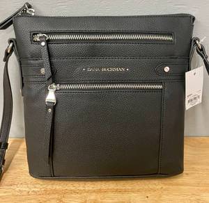 lot 53 image: Dana Buchman Everly Black Crossbody Bag Purse