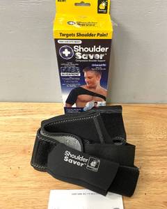 lot 89 image: Shoulder Saver Compression Shoulder Support Brace