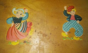 lot 2 image: Vintage Scandinavian Tray.
