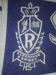 lot 7 image: Vintage Alexander Ramsey Rams Mammoth Cave Pennants