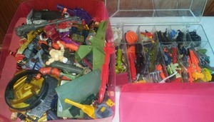 lot 35 image: GI Joe missiles, bombs, men and more.