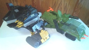 lot 37 image: (2) GI Joe Cobra vehicles.