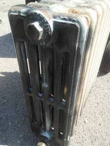 lot 105 image: Antique Cast Radiator. Heavy