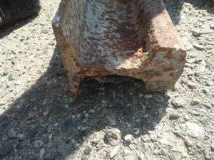 lot 106 image: 6 Foot Authentic Railroad Track.