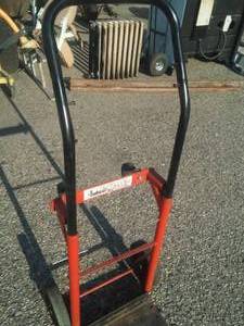 lot 114 image: 4 Wheel Wonder, 2 wheeler, 4 Wheel convertible cart. Great condition. Loc O