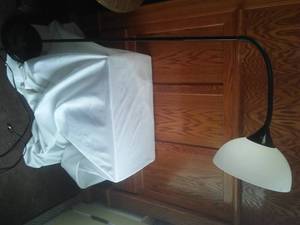 lot 117 image: Flexible floor lamp.