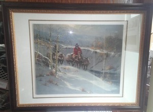 lot 121 image: G. Harvey numbered and framed print. (379 of 550.)