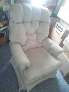 lot 122 image: Swivel Rocker side chair