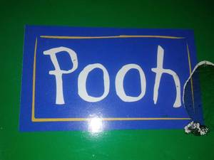 lot 125 image: Winnie the pooh Christmas light set.
