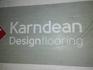 lot 150 image: 10 boxes of vinyl plank flooring. Karndean design flooring, 36 square ft per box. 360 ft total. Brand new.