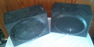 lot 192 image: Rockford Fosgate Box Speakers (2).