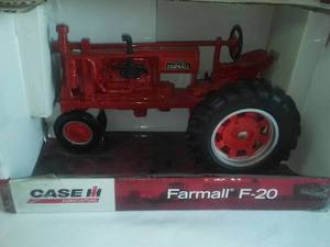 lot 221 image: Case IH Farmall F-20 ERTL Collectible McCormick Deering. In Box  Excellent.