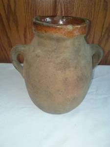 lot 305 image: Primitive Stoneware Jug.