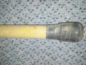 lot 768 image: 17 foot wood fishing pole.