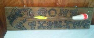 lot 744 image: Gone Fishing.