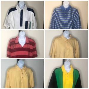 Polo Shirt Collection (L,XL,XXL) Kenneth Cole Tommy Hilfiger Calvin Klein Izod