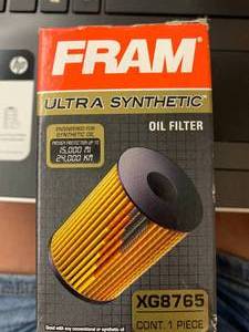 FRAM XG8765 FRAM ULTRA SYNTHETIC OIL FILTER