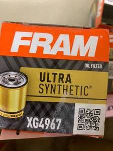FRAM XG4967 ULTRA SYNTHETIC OIL FILTER