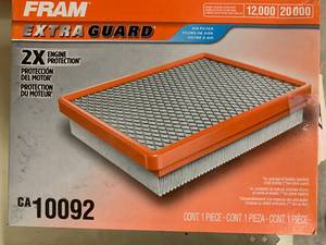 FRAM CA10092 AIR FILTER