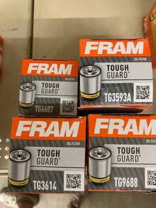 ASSORTED FRAM OIL FILTERS