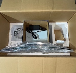 AKDY 30 in. 343 CFM Convertible Kitchen Wall Mount Range Hood in Stainless Steel with Tempered Glass and Touch Controls. See Pictures