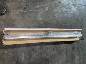 Oatey Designline 48 in. Stainless Steel Linear Shower Drain with Wave Pattern Drain Cover. See Pictures