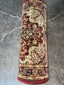 Home Decorators Collection Silk Road Red 2 ft. x 7 ft. Medallion Runner Rug. See Pictures