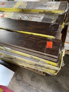 25 Cases Of TrafficMaster Laminate Flooring Various Colors & Conditions. See Pictures