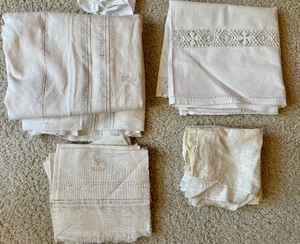 lot 36 image: Wonderful White Linens