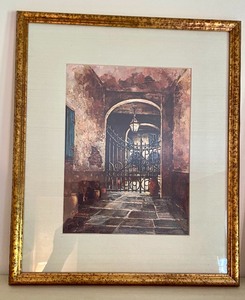 lot 80 image: 4 Prints of the French Quarter in New Orleans