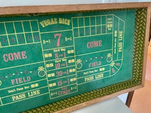 lot 94 image: Vintage Vegas Dice Game