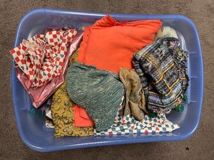 lot 62 image: Lot of Fabric