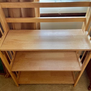 lot 113 image: Wonderful Wooden Bookshelf