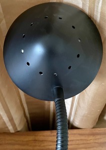 lot 120 image: Black Adjustable Height Lamp