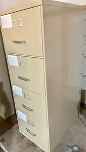 lot 125 image: Legal Sized Fule Cabinet