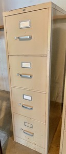 lot 134 image: File Cabinet