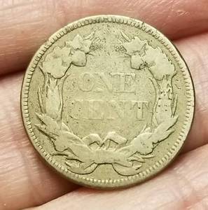 1858 US FLYING EAGLE CENT