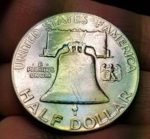 1953 FRANKLIN HALF DOLLAR