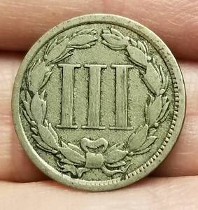 1881 US THREE CENT (NICKEL VARIETY)