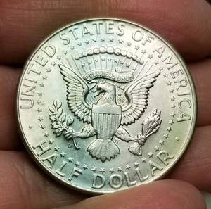 1964 KENNEDY HALF DOLLAR BU-UNC