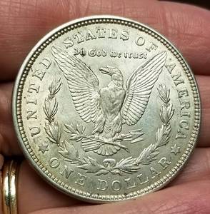 1921-D MORGAN SILVER DOLLAR