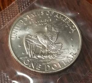 1972-S SILVER PROOF EISENHOWER DOLLAR BLUE PACK