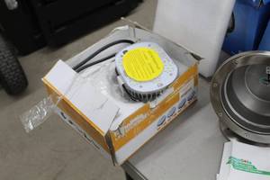 lot 132 image: ReneSola LED Shoebox Light (in box)