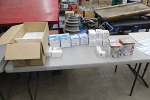 lot 181 image: Lot of (62) LED Lamps  - White Lights (x50), Various Lights (x12)